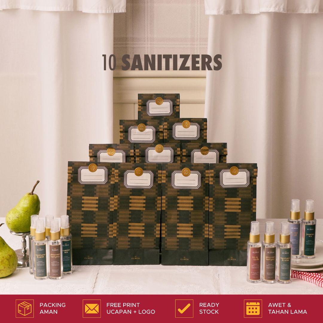 CHRISTMAS Gifting Kit Set 10 Hand Sanitizer 60ml