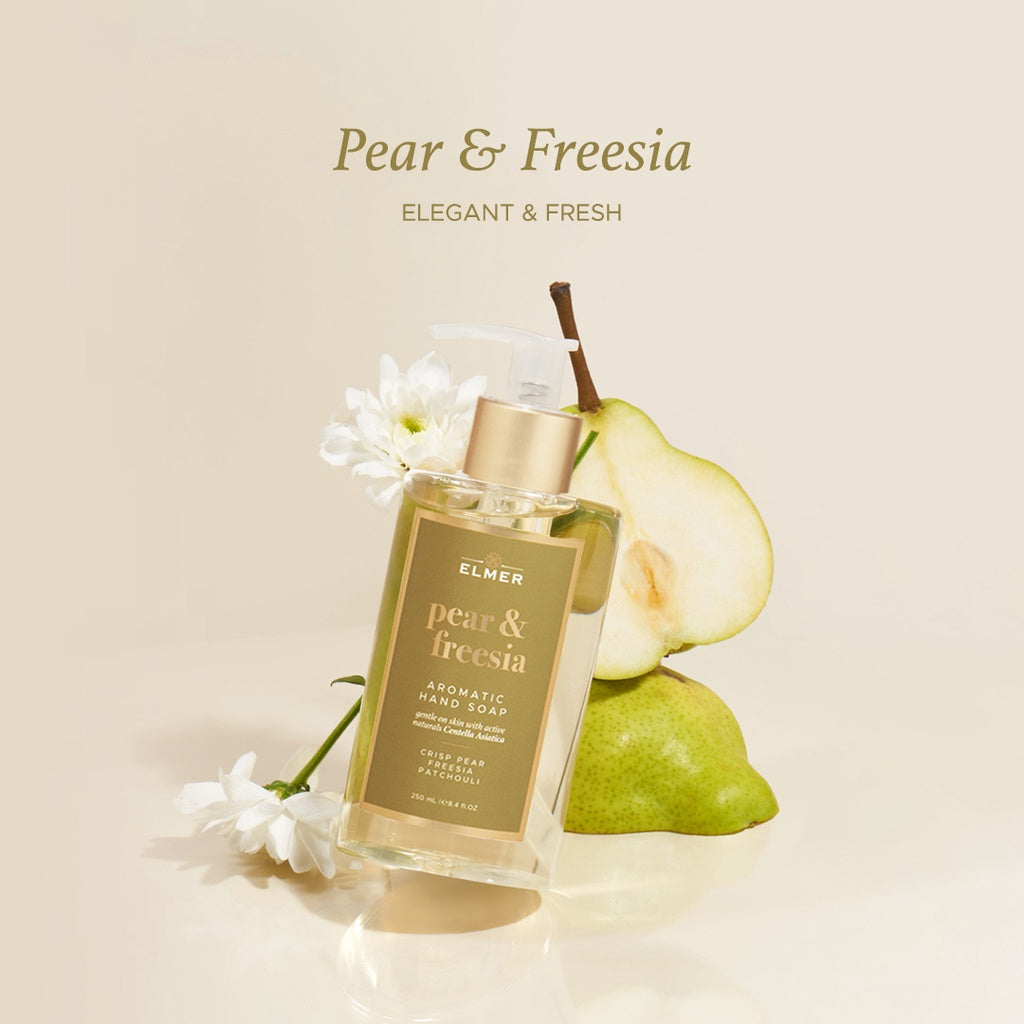 ELMER Pear & Freesia Hand Soap 250ml Gel Aromatic Antibacterial Sabun Cuci Tangan Anti Bakterial Antiseptic
