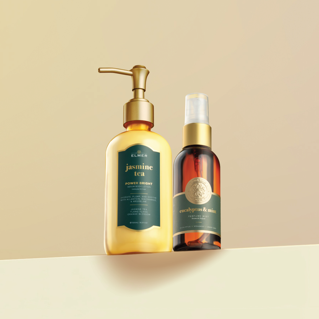 Scent Layering Set - Power Bright Serum Body Lotion 500ml | Perfume Mist 60ml