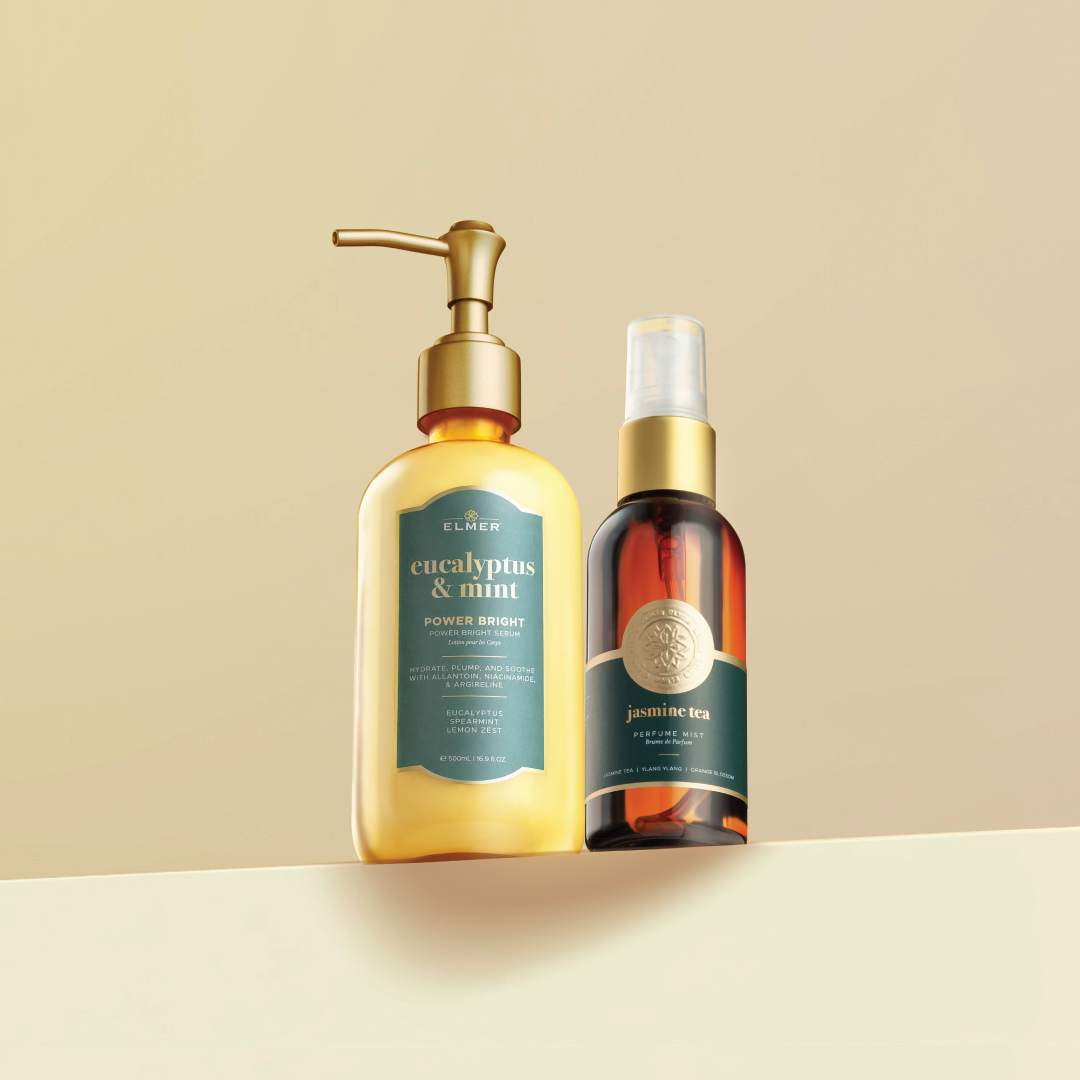 Scent Layering Set - Power Bright Serum Body Lotion 500ml | Perfume Mist 60ml