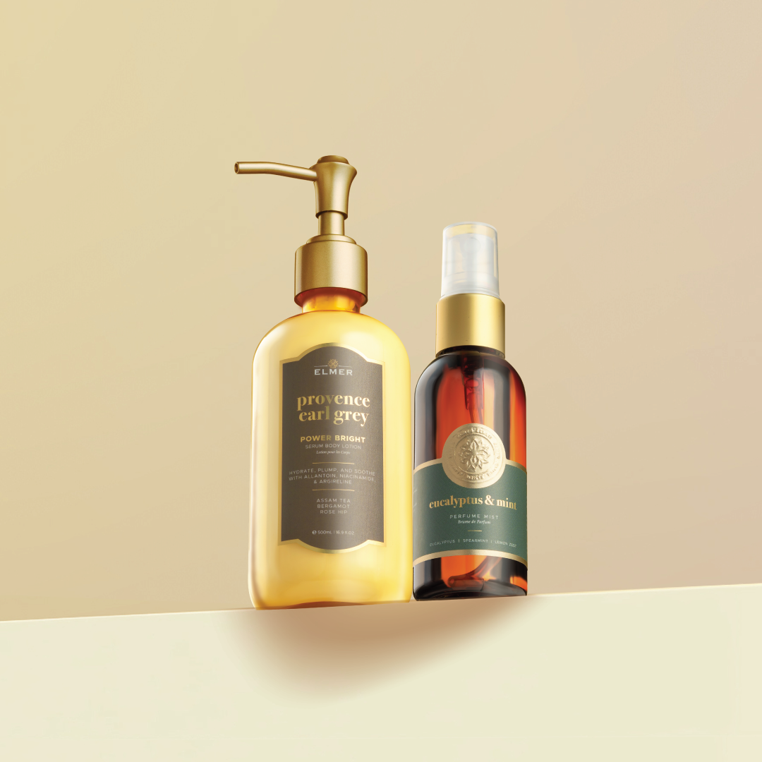 Scent Layering Set - Power Bright Serum Body Lotion 500ml | Perfume Mist 60ml