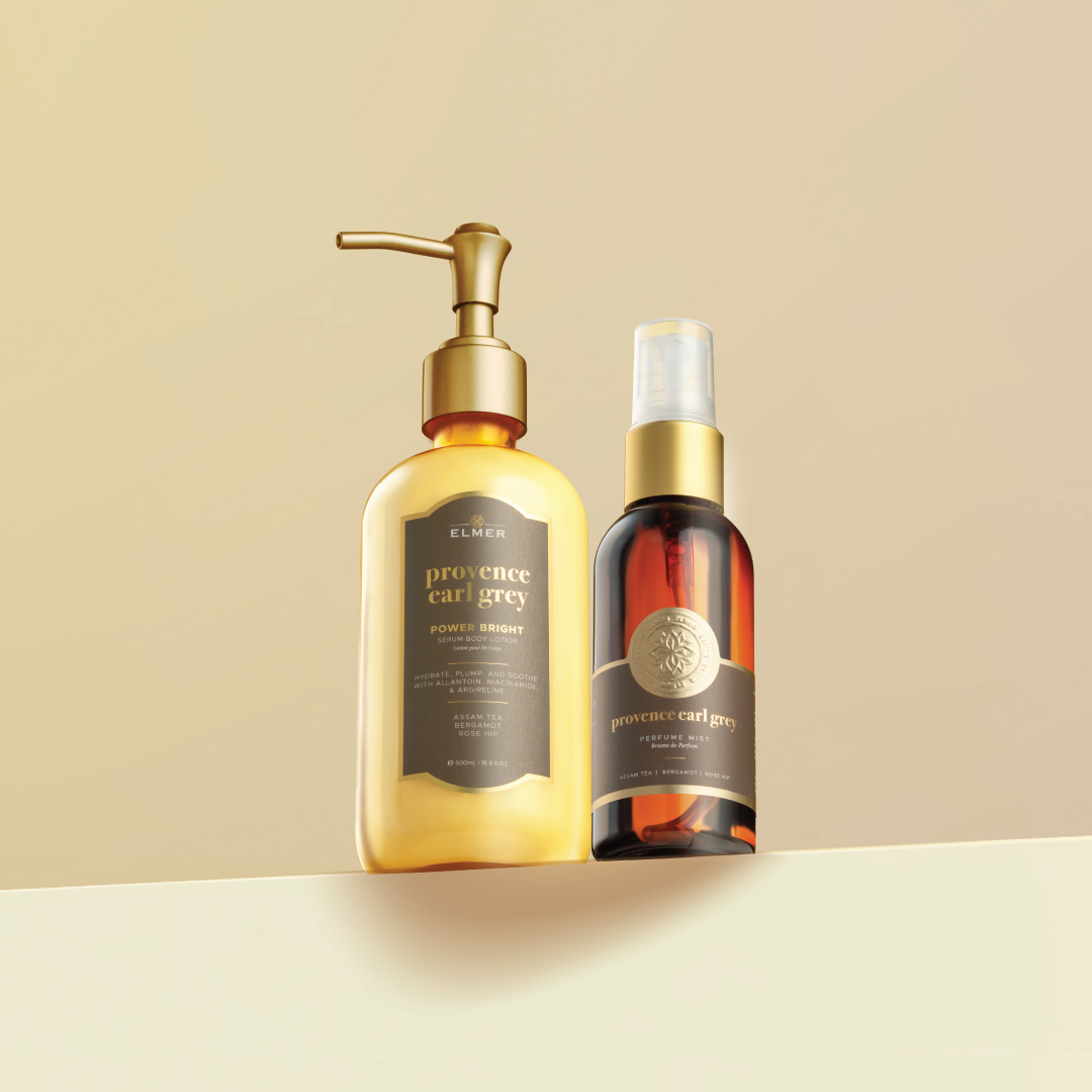 Scent Layering Set - Power Bright Serum Body Lotion 500ml | Perfume Mist 60ml
