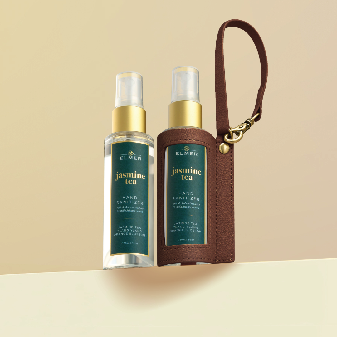 Special Bundle Perfect Pair Hand Sanitizer 60ml & Leather Holder