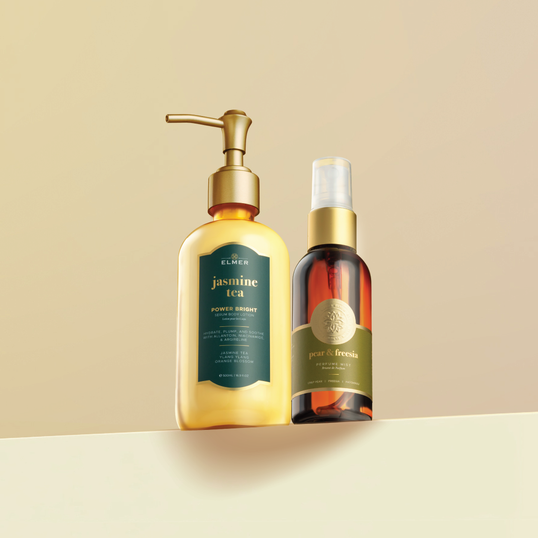 Scent Layering Set - Power Bright Serum Body Lotion 500ml | Perfume Mist 60ml