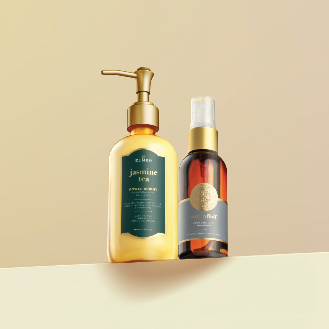 Scent Layering Set - Power Bright Serum Body Lotion 500ml | Perfume Mist 60ml