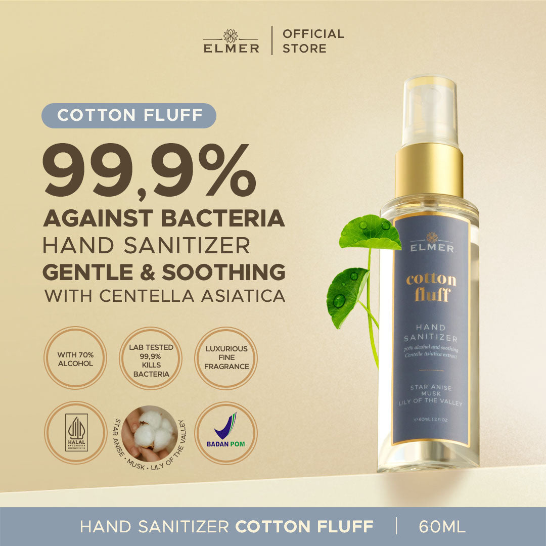 Hand Sanitizer Cotton Fluff