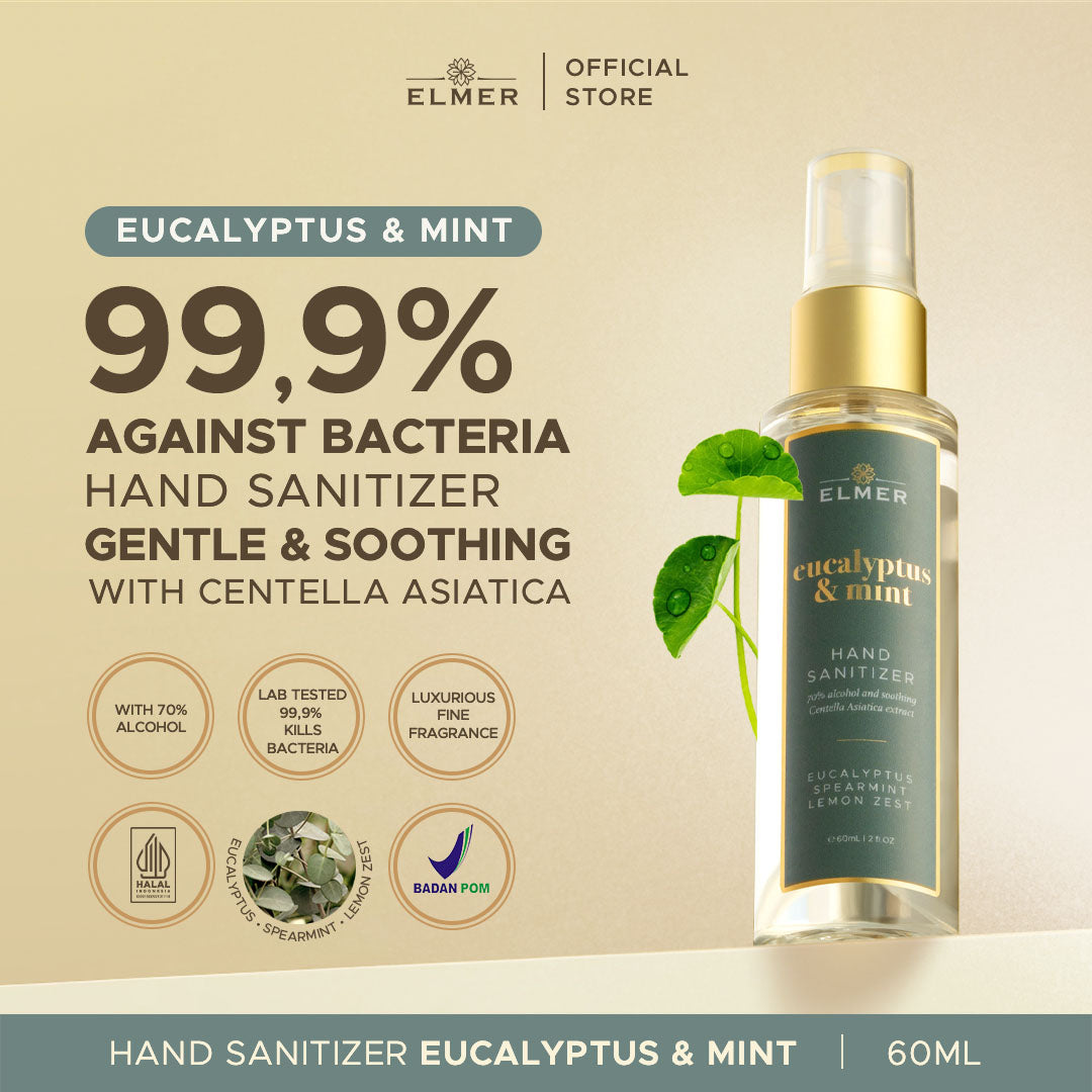 ELMER Eucalyptus & Mint Hand Sanitizer 60ml