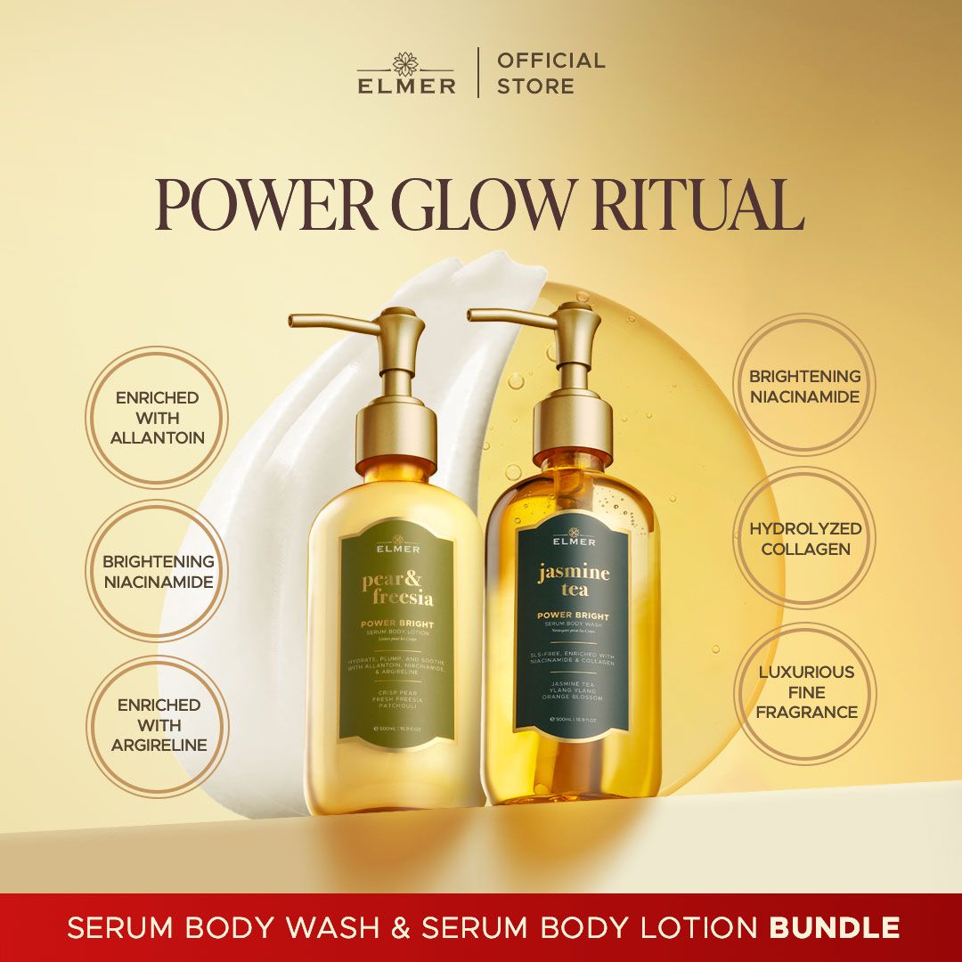 Power Bright Serum Body Lotion & Wash Bundle