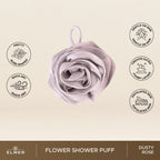 ELMER Trio Flower Shower Puff Set