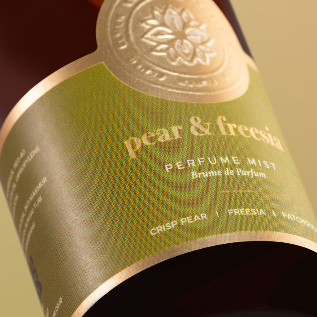 ELMER Pear & Freesia Perfume Mist 60ml Brume De Parfum With Luxurious Fragrance