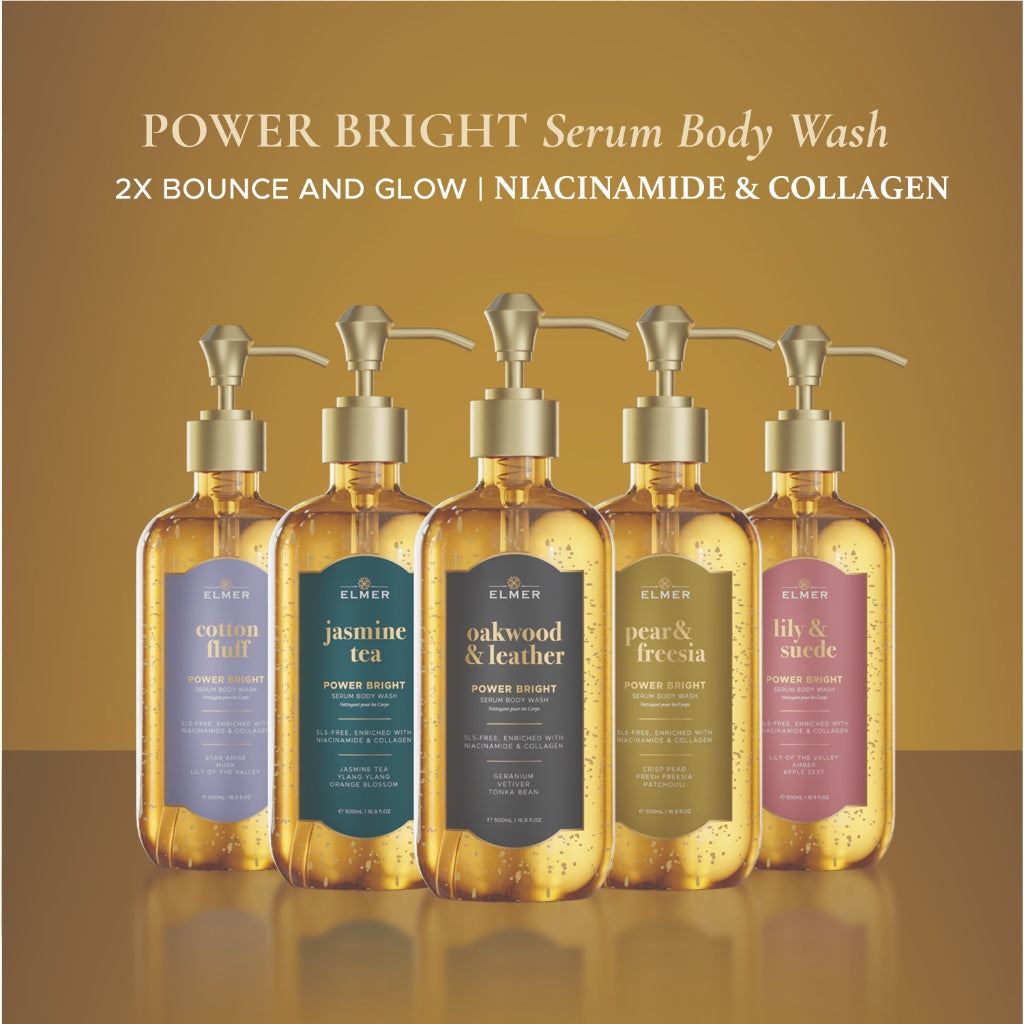 [BUNDLE] Power Bright Serum Body Lotion & Wash Bundle | Body Lotion 500ml | Body Wash 500ml | Lotion Melembabkan | Paket Body Lotion & Sabun Mandi | Wangi Tahan Lama