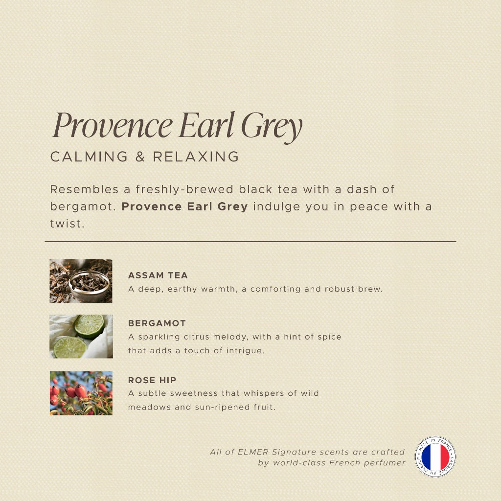 ELMER Provence Earl Grey Hand Sanitizer 60ml 70% Alcohol Spray Pembersih Tangan Antiseptic Antiseptik