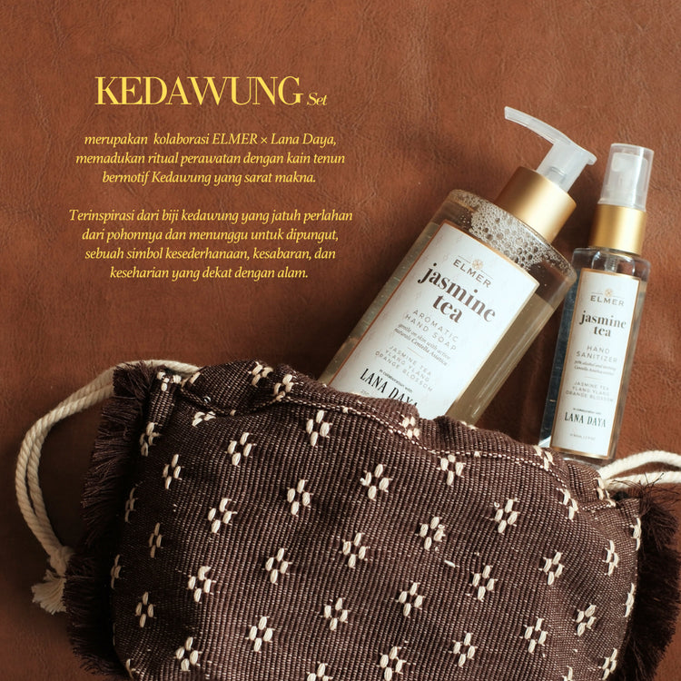 Kedawung Set | Elmer X Lana Daya | 1 Handsoap 250 mL 1 Sanitizer Antibacterial 60 mL | Hampers Ramadhan | Lebaran
