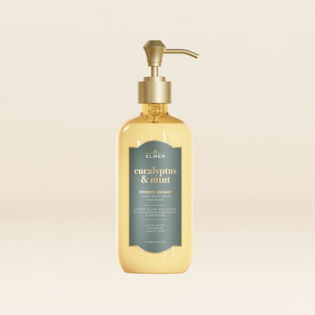 ELMER Scent Layering Set - Power Bright Serum Body Lotion 500ml | Perfume Mist 60ml | Paket Body Lotion & Perfume Mist | Lotion Melembabkan | Wangi Tahan Lama
