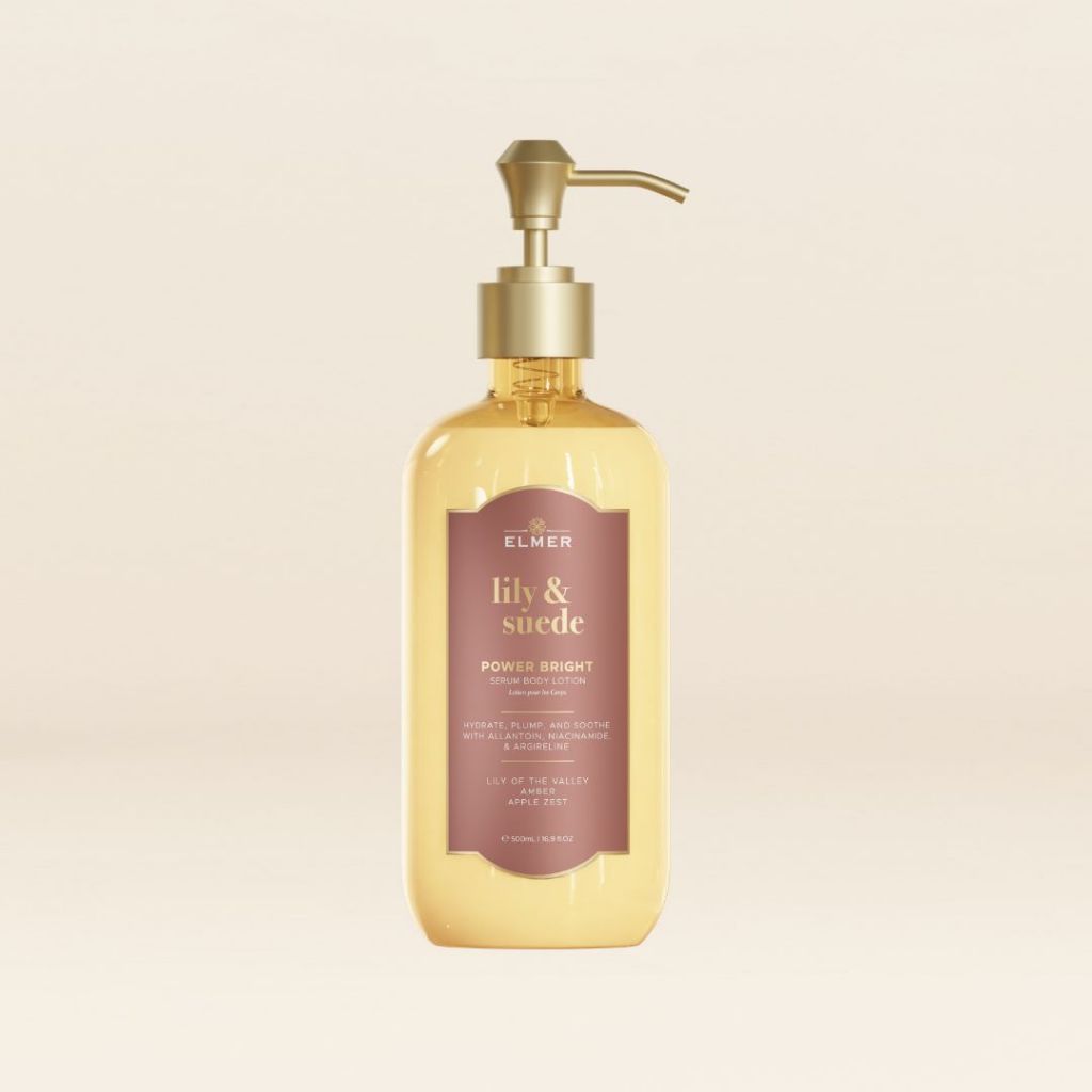 ELMER Scent Layering Set - Power Bright Serum Body Lotion 500ml | Perfume Mist 60ml | Paket Body Lotion & Perfume Mist | Lotion Melembabkan | Wangi Tahan Lama