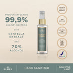 ELMER Eucalyptus & Mint Hand Sanitizer 60ml 70% Alcohol Spray Pembersih Tangan