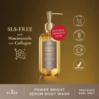 ELMER Bundle of 2 Body Wash 500ml Power Bright Serum With Niacinamide And Collagen Sabun Mandi Bundling