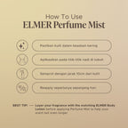 ELMER Bundle of 2 Perfume Mist 60ml Brume De Parfum With Luxurious Fragrance