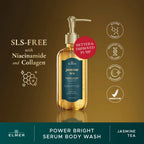 ELMER Bundle of 2 Body Wash 500ml Power Bright Serum With Niacinamide And Collagen Sabun Mandi Bundling