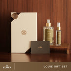 ELMER Louie Set Hand Soap 250ml & Sanitizer 60ml Aromatic Antibacterial Hampers Hadiah Antiseptic Antiseptik