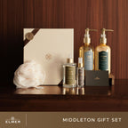 ELMER Middleton Gift Set (Body Lotion, Hand Soap, Body Wash, Sanitizer + Hard Box Paket Hampers Hadiah