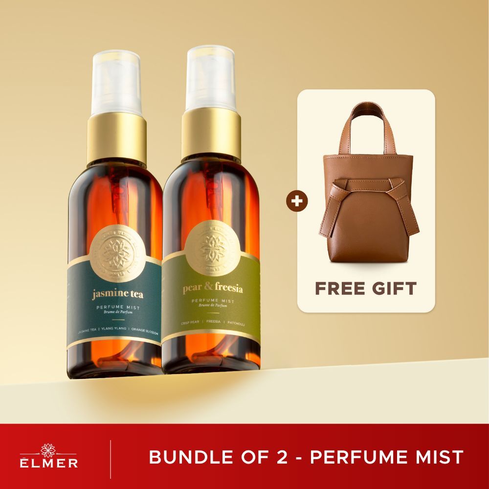 ELMER Bundle of 2 Perfume Mist 60ml Brume De Parfum With Luxurious Fragrance