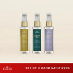 ELMER Set Of 3 Hand Sanitizer 60ml 70% Alcohol Paket Spray Pembersih Tangan Antiseptic Antiseptik Set