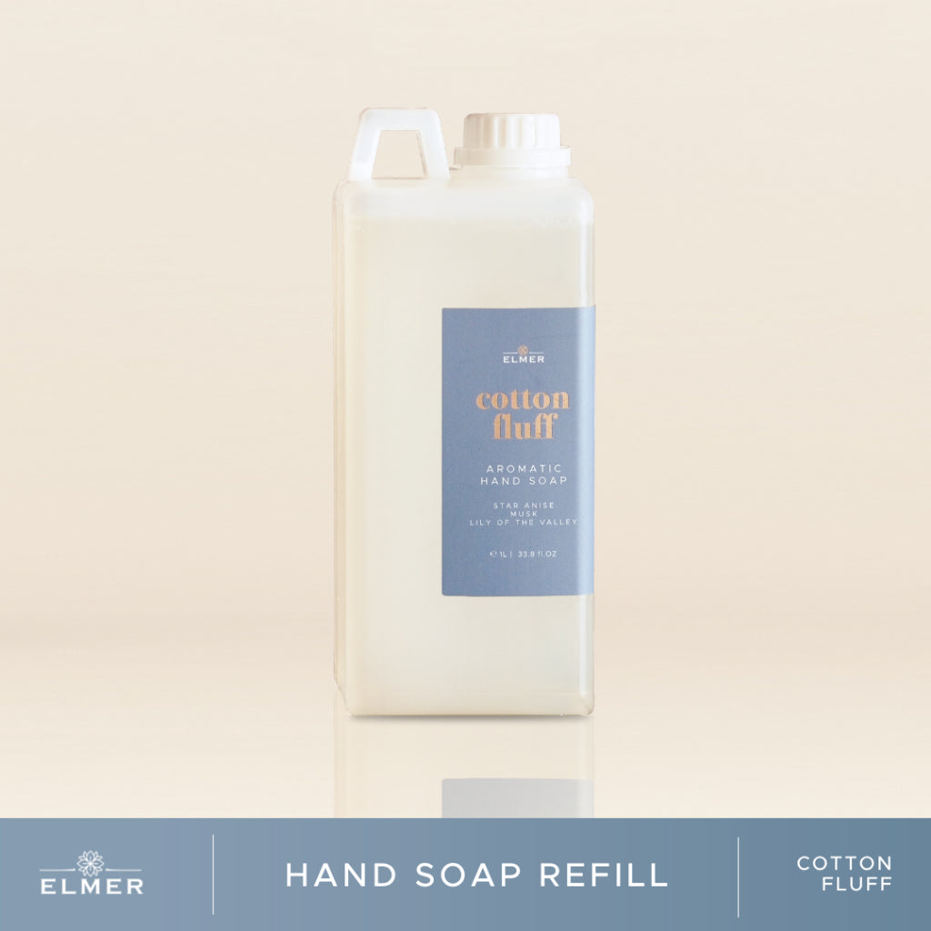 ELMER Refill Hand Soap 1000ml Gel Aromatic Antibacterial Isi Ulang Sabun Cuci Tangan Antiseptik