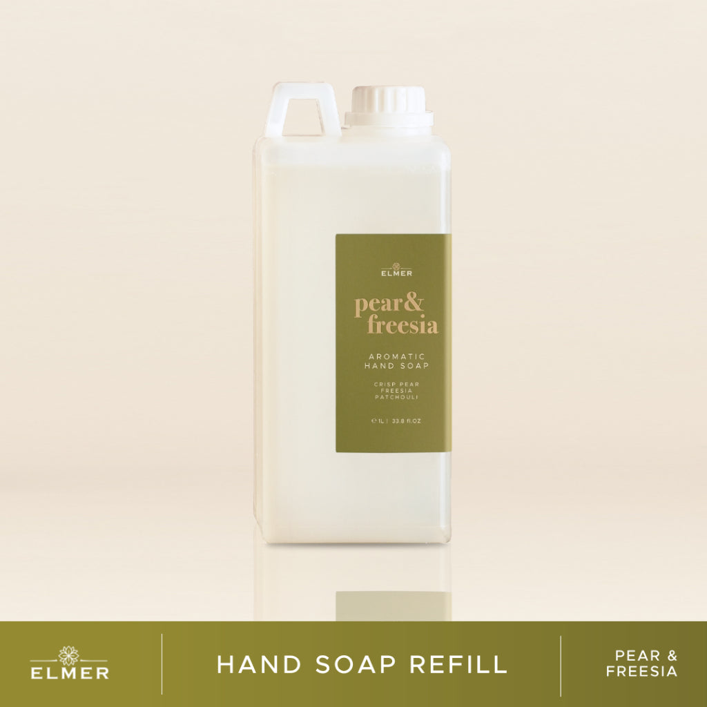 ELMER Refill Hand Soap 1000ml Gel Aromatic Antibacterial Isi Ulang Sabun Cuci Tangan Antiseptik