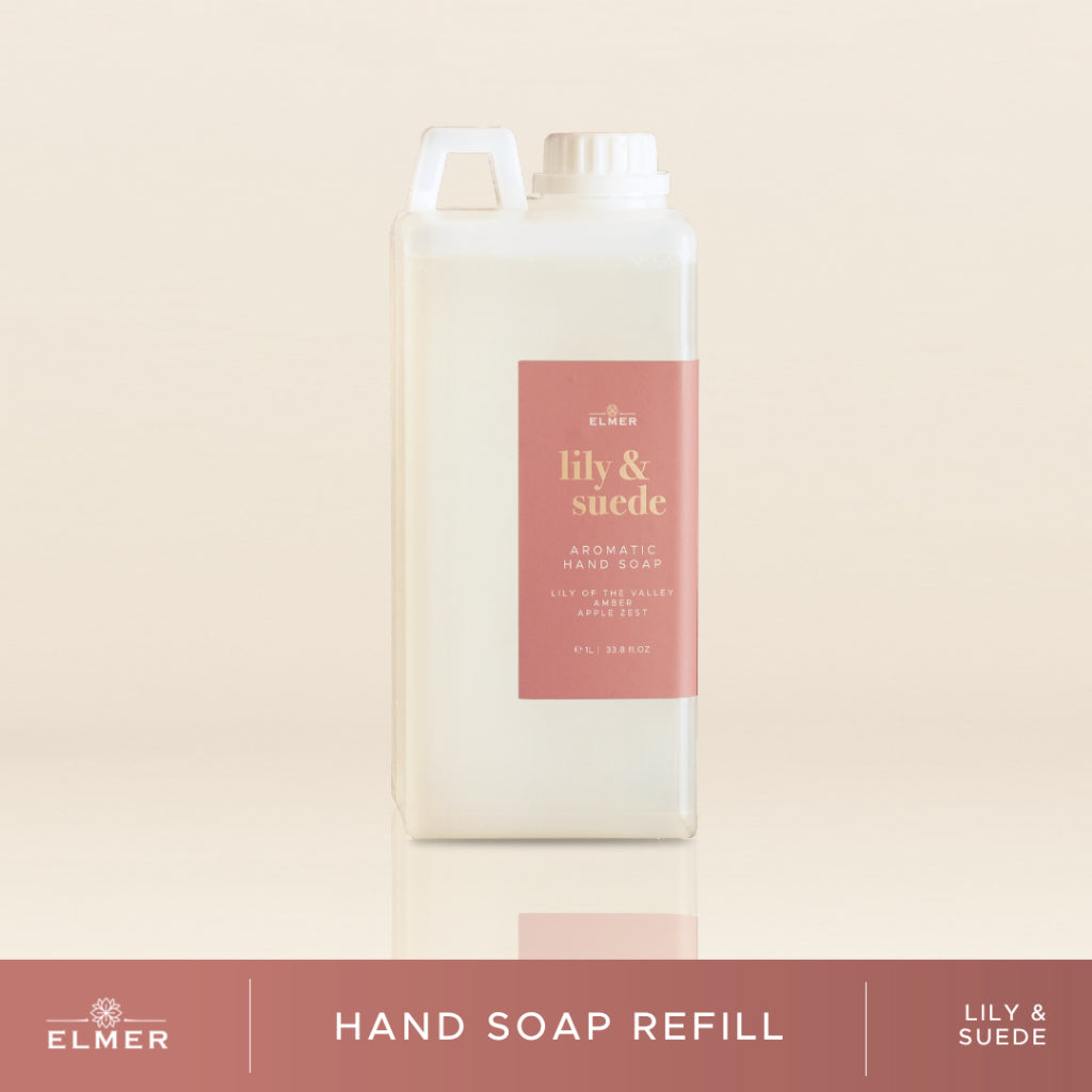 ELMER Refill Hand Soap 1000ml Gel Aromatic Antibacterial Isi Ulang Sabun Cuci Tangan Antiseptik