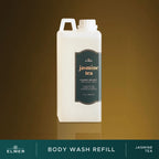 ELMER Refill Body Wash 1000ml Power Bright Serum Body Wash With Niacinamide And Collagen Sabun Mandi Shower Soap