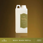 ELMER Refill Body Wash 1000ml Power Bright Serum Body Wash With Niacinamide And Collagen Sabun Mandi Shower Soap