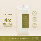 ELMER Refill Hand Soap 1000ml Gel Aromatic Antibacterial Isi Ulang Sabun Cuci Tangan Antiseptik