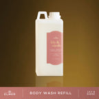 ELMER Refill Body Wash 1000ml Power Bright Serum Body Wash With Niacinamide And Collagen Sabun Mandi Shower Soap