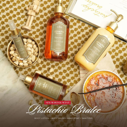 Body Lotion - Pistachio Brulee (Power Bright Serum Body Lotion ELMER) | Body Lotion 500ml | Mencerahkan & Melembabkan | Tidak Lengket | Wangi Tahan Lama